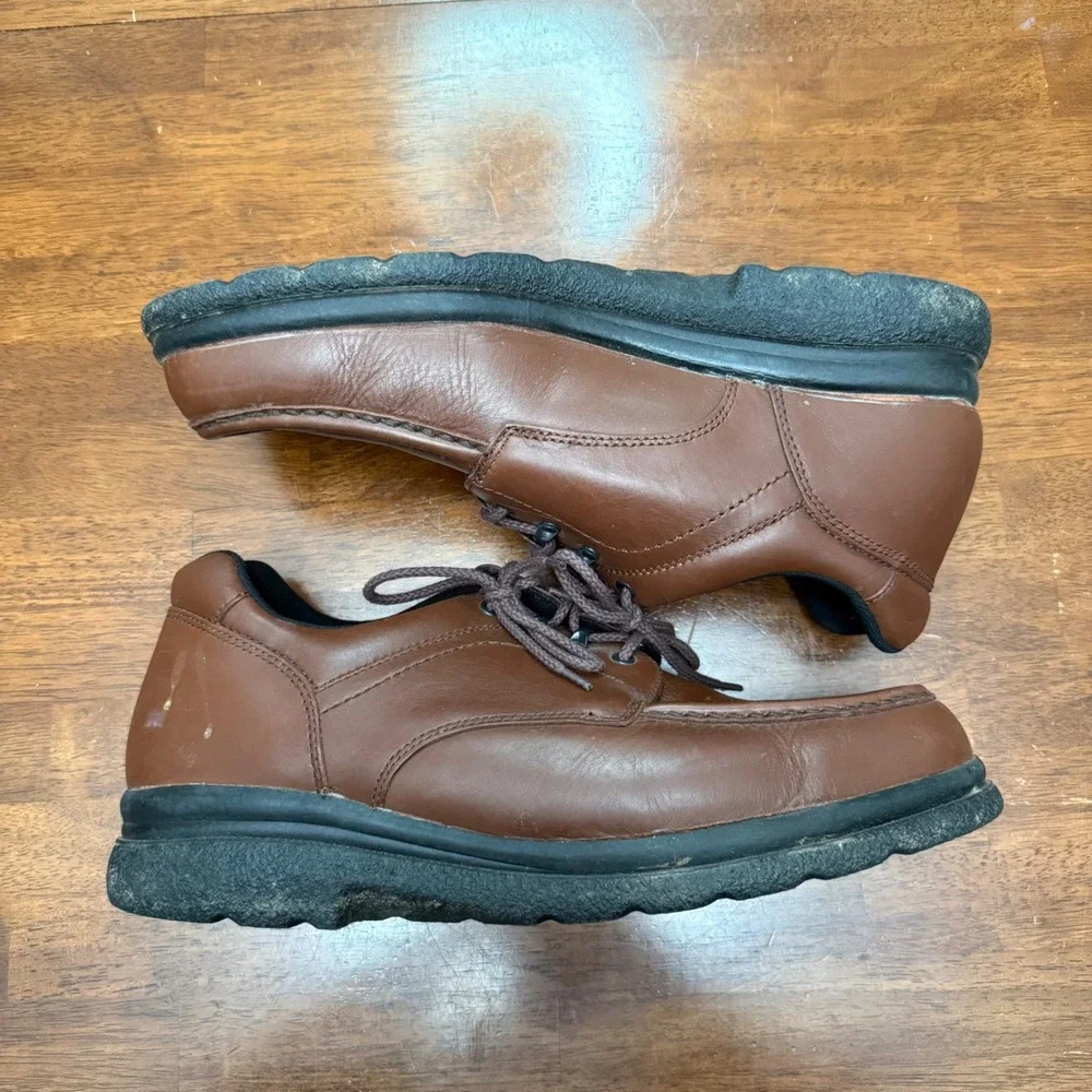Red Wing Moc Toe Oxford Work Shoes Mens 14 EEE Brown Leather SD Type 1 8659 Shoe